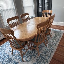 Table With 6 Chairs