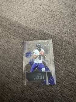 Lamar Jackson Roses 4 card