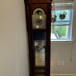  Antique Howard Miller Grand-Father Clock