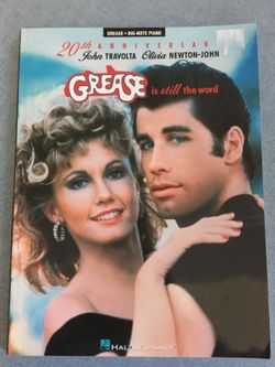 Grease Big Note Piano Book