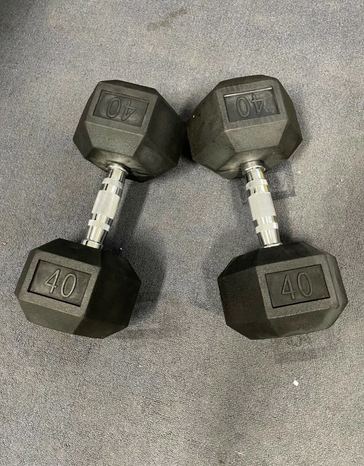 40lb Dumbbell Set