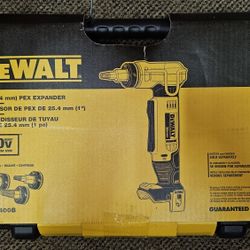 DEWALT
20V MAX Cordless 1 in. PEX Expansion Tool, PEX Expander Grease and Case