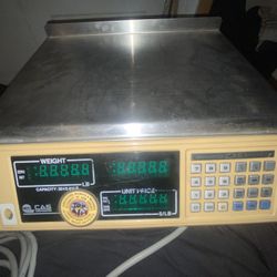 CAS Corporation S-2000 Food Scale 