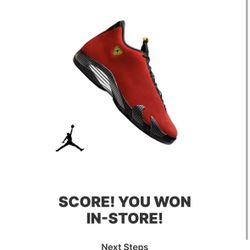 Jordan Retro 14 Ferrari