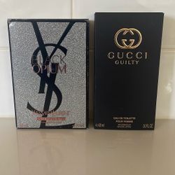 BLACK OPIUM & GUCCI GUILTY 