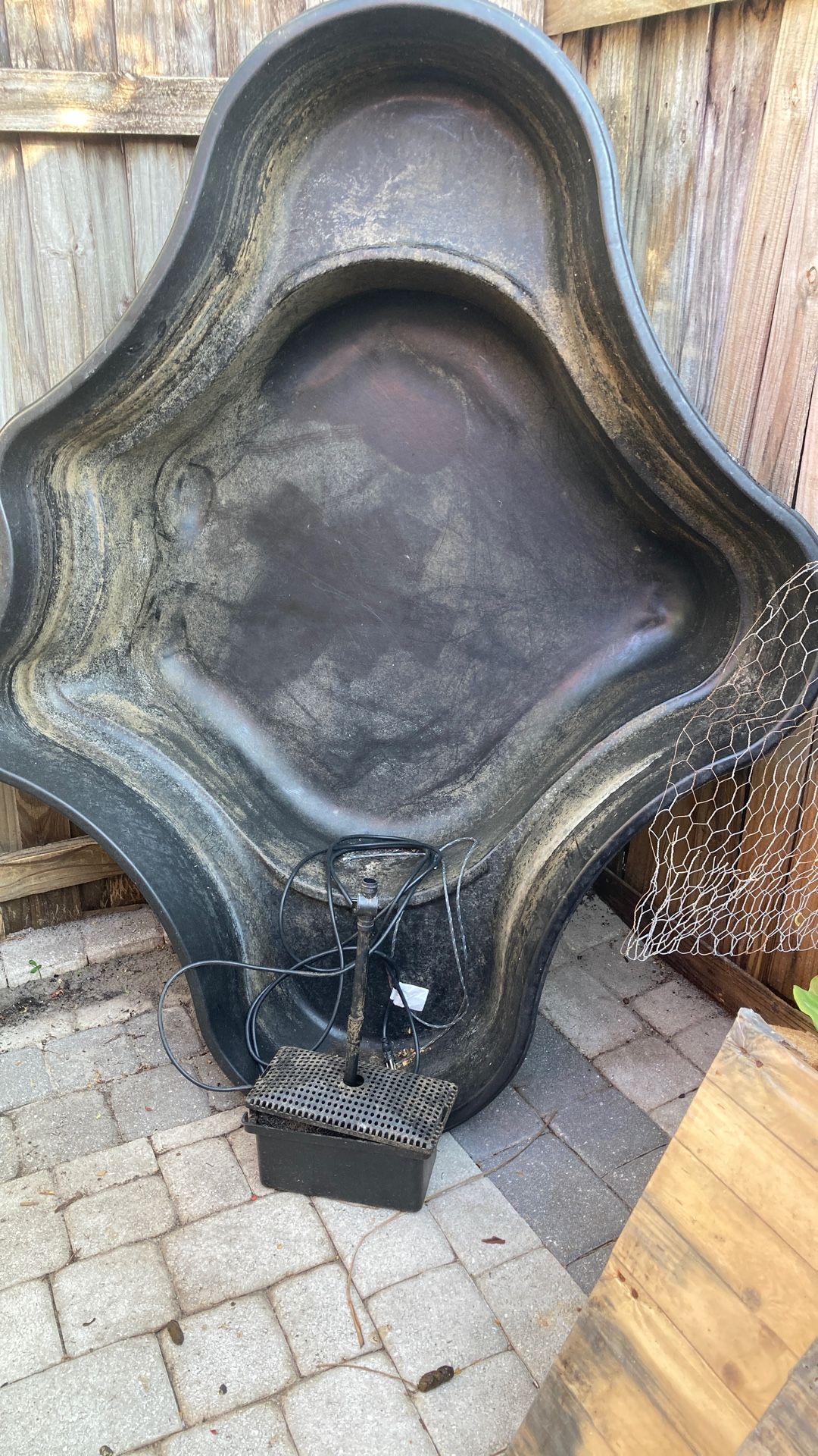 150 Gallon Pond $300.00 Now 250.00