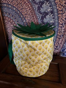 Pineapple insulated cooler bag