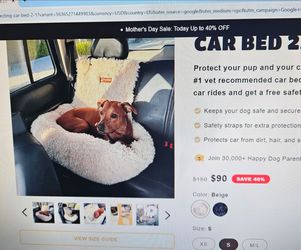 Pelsbarn car bed