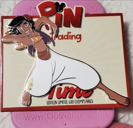 Disneyland Paris Disney Aladdin Pin Trading Time 2025 Limited Edition LE 400 Jumbo