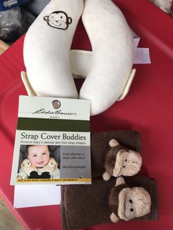 Strap Cover Buddies and Head Support Cushions