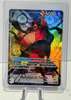 One Piece OP-16 Marshall D. Teach SP Leader OP16-080