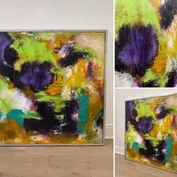 Large Abstract Painting from Mecox – 48x45 – Originally $3,000