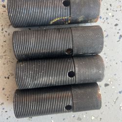 Bike Pegs Anti-Skid Lead Foot for BMX Bike Fit 3 /8 inch Axles.