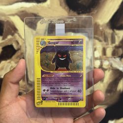 Pokemon Gengar Holo Expedition With SWIRL
