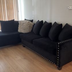 Black Sectional 