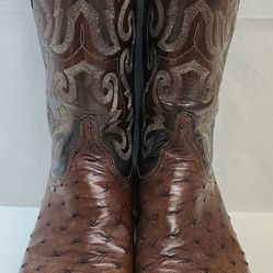 Lucchese Men's Cowboy Boots - Handmade in Texas - Size 9EE