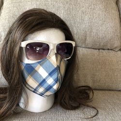 Adult Face mask triple layer 100% cotton fabric
