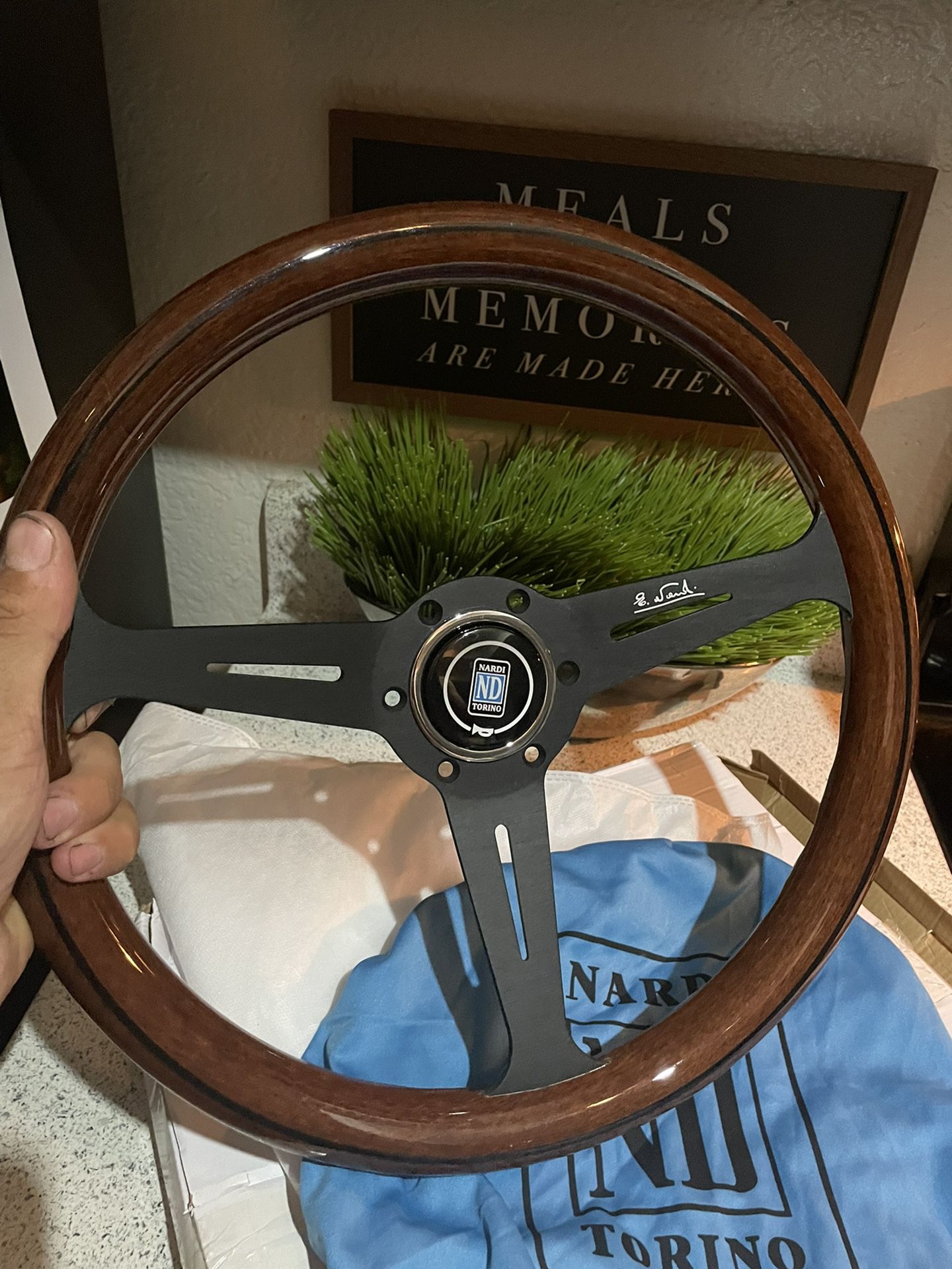 Nardi Woodgrain Wheel 