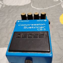 Boss CS-3 Compression Sustainer Guitar Effect Pedal