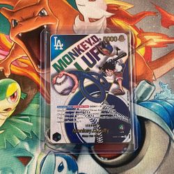 Monkey.D.Luffy Promo Dodgers Leader Card