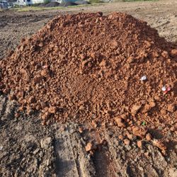 12 Yards Clean Red Clay