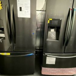 French Door Stainless Steel Samsung Fridge up to 50% Off MSRP