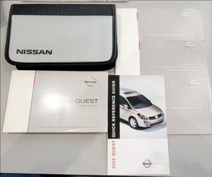 📘 2005 Nissan Quest Owner’s Manual (OEM Factory Set)
