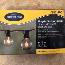 Plug In String Lights 