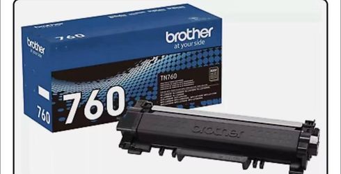 Brother TN-760 High-Yield Toner Cartridge - Black