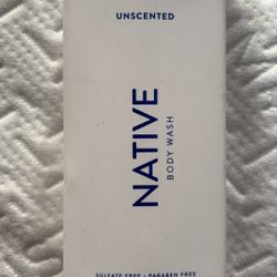 Native Body Wash Unscented 