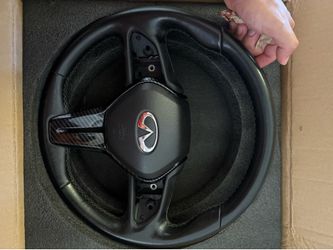 OEM 2018 infiniti Q60 steering wheel