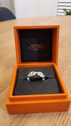Hermes Ring - Chaine d'ancre Enchainee ring