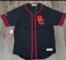 Mitchell and Ness USC button up