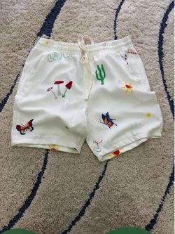 White Malibu Shorts XL