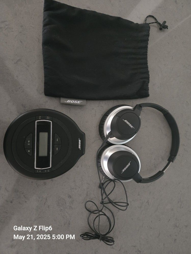 BOSE PM 1 AND AE2 HEADPHONES