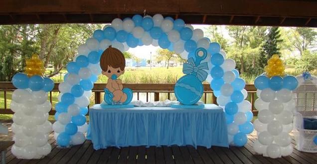Baby shower party balloons