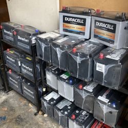 Car batteries