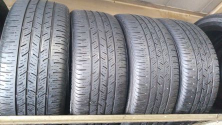 Four continental tires for sale 205/45/17