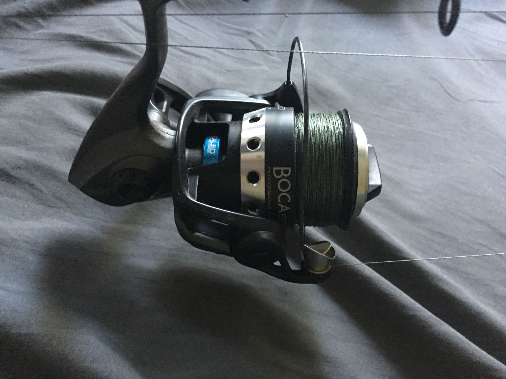 Fishing Rod + Reel JUST THE ROD!!! REEL IS SOLD!!!