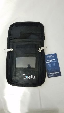 Passport and wallet holder perfect for traveling