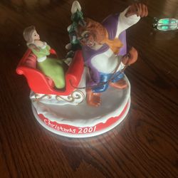 Disney Christmas Figurine 2001