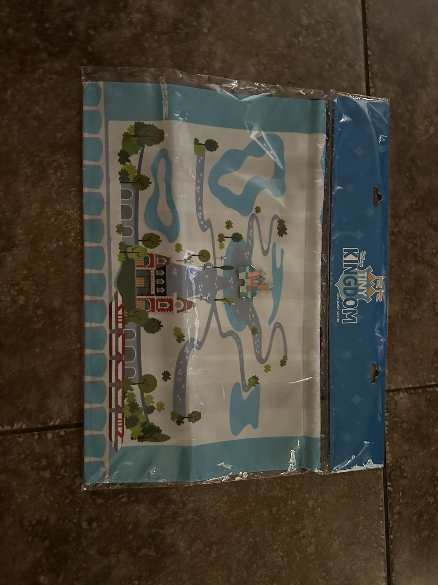 Disney Tiny Kingdom 2019 Disneyland Canvas + Castle Pin