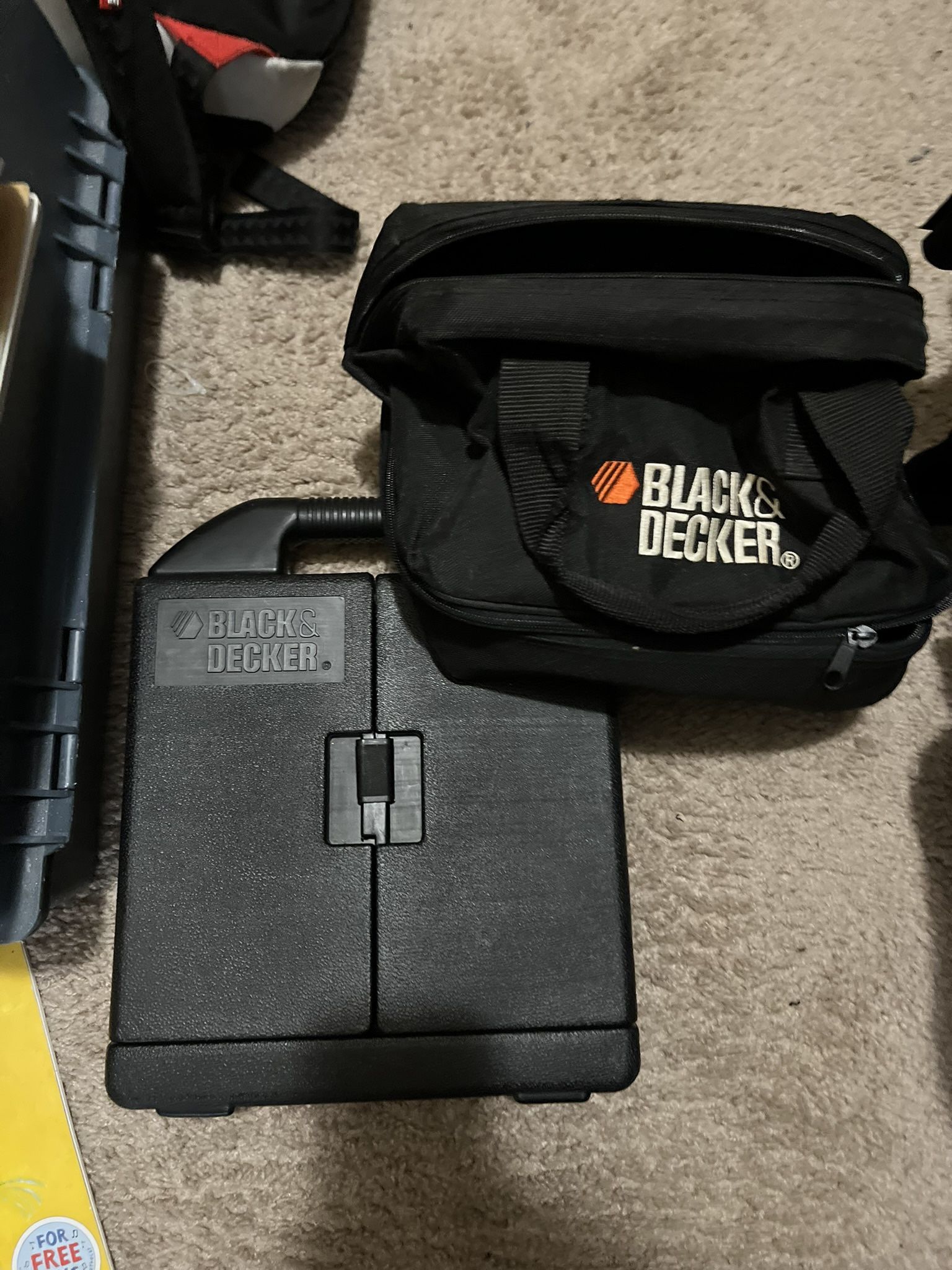 Tool Box And Drill Bits