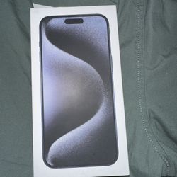 Apple iPhone 15 Pro Max Blue 256gb Unlocked I Can Meet Brand New Works Any Carrier Bonus New Case & Screen Protector 