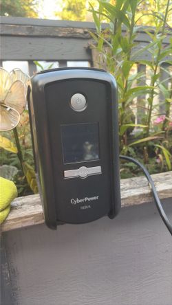 CyberPower CP1000AVRLCD, an Intelligent LCD series Uninterruptible Power Supply