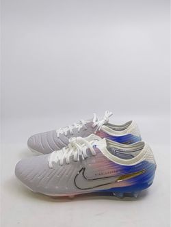 Nike Legend 10 Elite FG NU2 P Vast Grey Racer Blue (IO4450 001) Men's Size 6.5