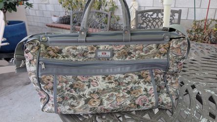 Vintage Weekend Bag French Paisley Print