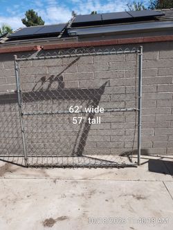 Chain Link Fence Gate Panel