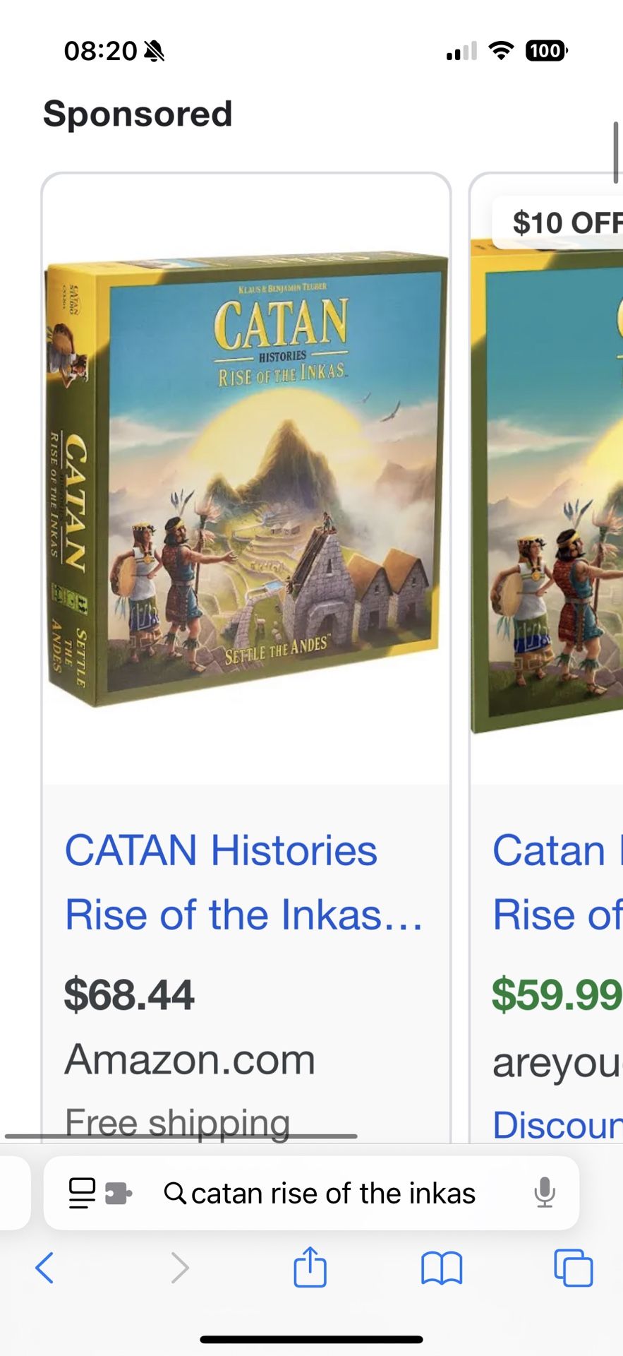 Catan Rise Of The inkas Edition