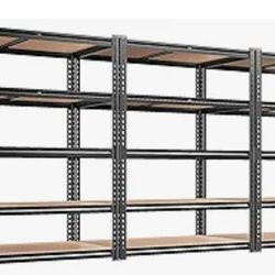 5 shelves heavy duty racks